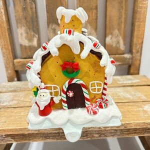 Gingerbread House Stocking Hanger